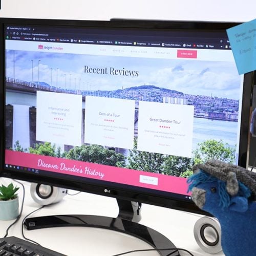 bright website design dundee