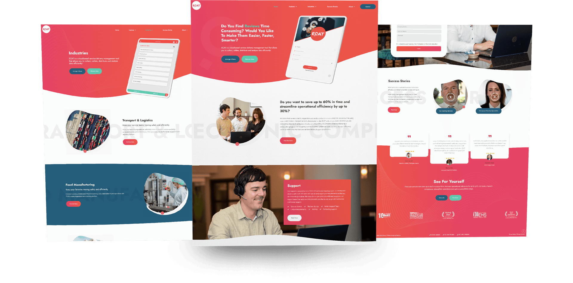 ecat website design dundee