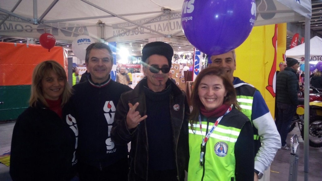 Motociclisti Avis Bologna Piero Pelù