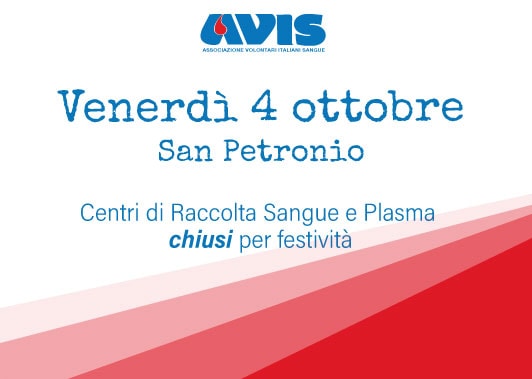 chiusura 4 ottobre Avis Bologna