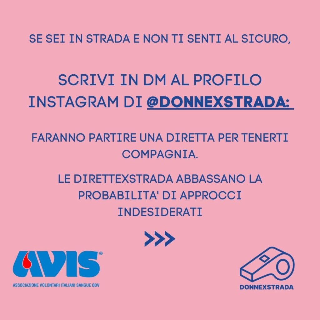 Avis e donnexstrada per i diritti delle donne