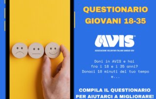 questionario giovani avis nazionale