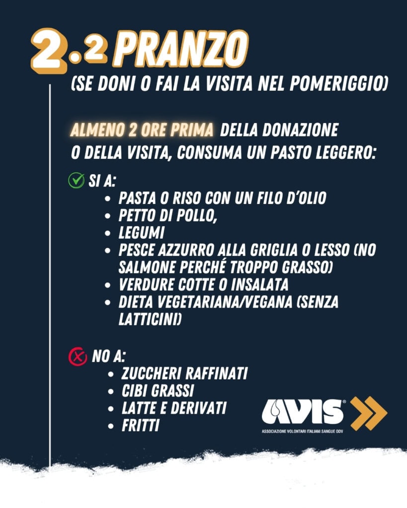 Come prepararsi alla donazione 5