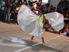 This dancer almost appeared to sprout wings as if to fly!