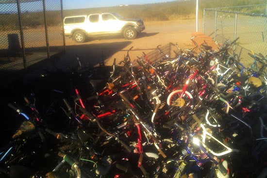 donated bikes