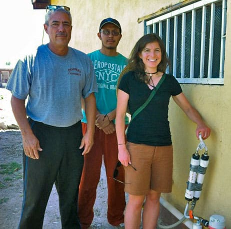 Catie Carter and water filter project