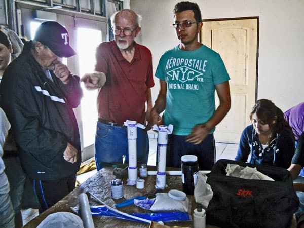 water filtration workshop