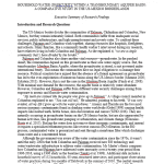  HOUSEHOLD WATER (IN)SECURITY WITHIN A TRANSBOUNDARY AQUIFER BASIN: A COMPARATIVE STUDY IN THE US-MEXICO BORDERLANDS Executive Summary of Research Findings
