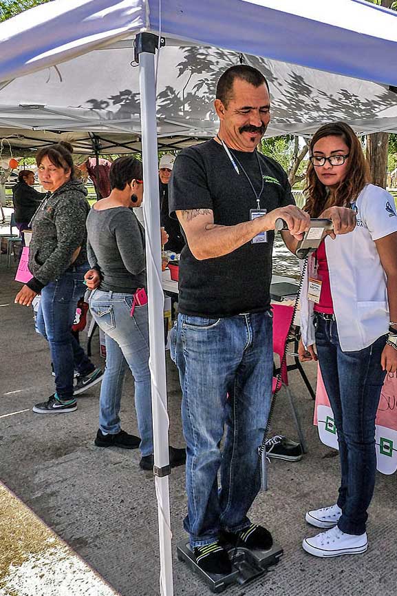health fair tent