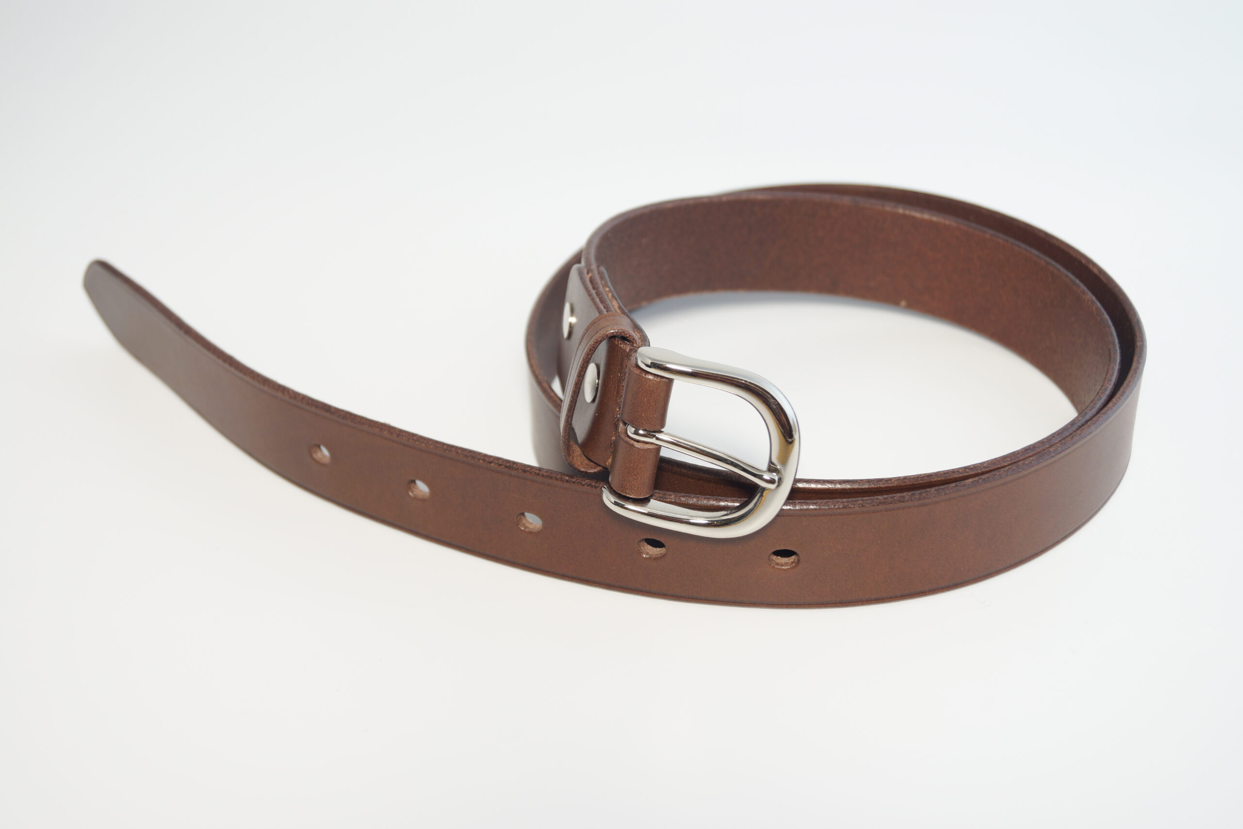 革製品専門店 Bottega Glicine/ボッテガ グリーチネ Formalbelt Darkbrown5 scaled