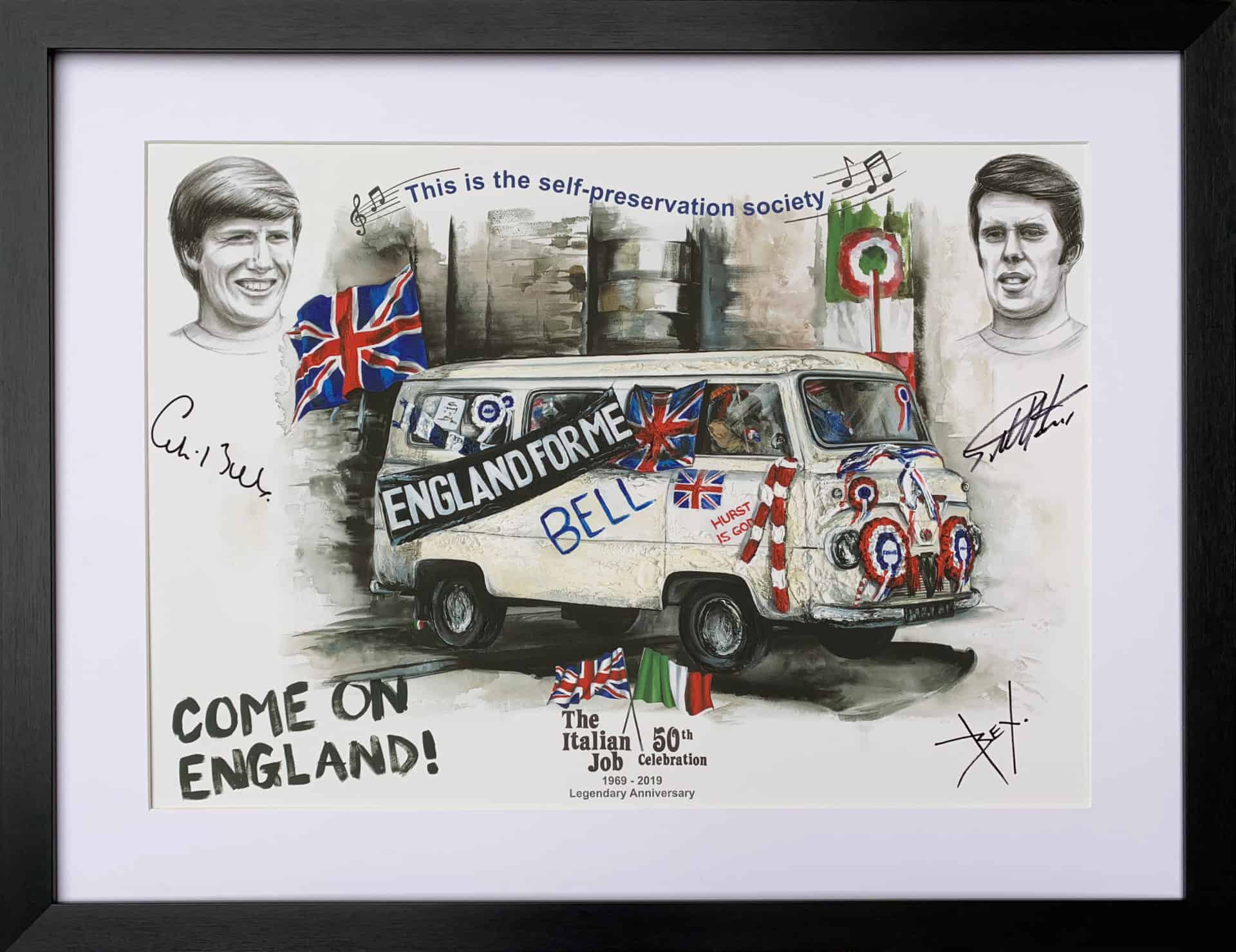 England Bus artwork