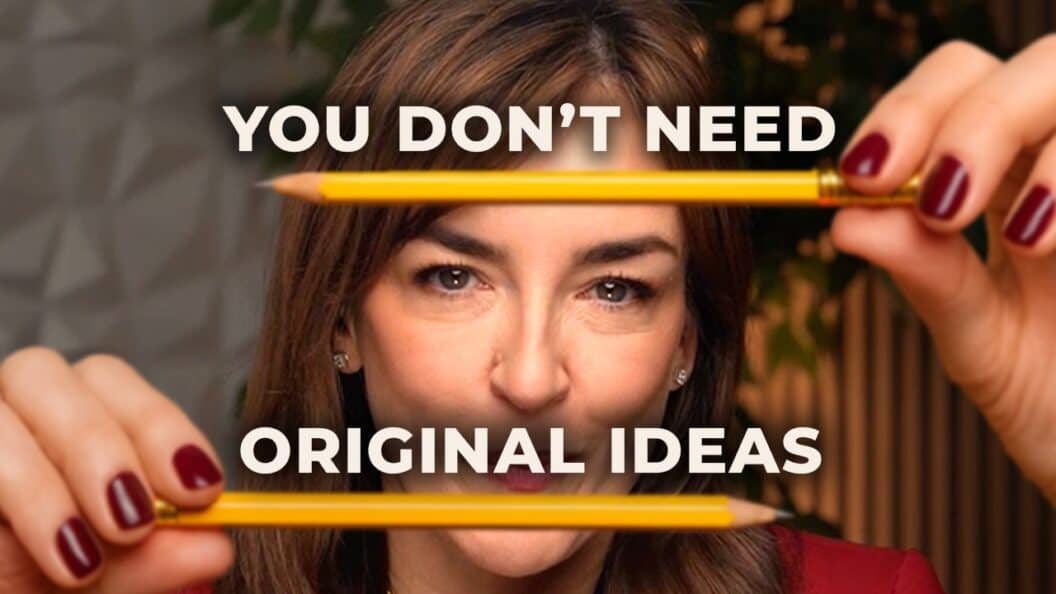 The Moment You Let Go of Pursuing Original Ideas, Everything Transforms