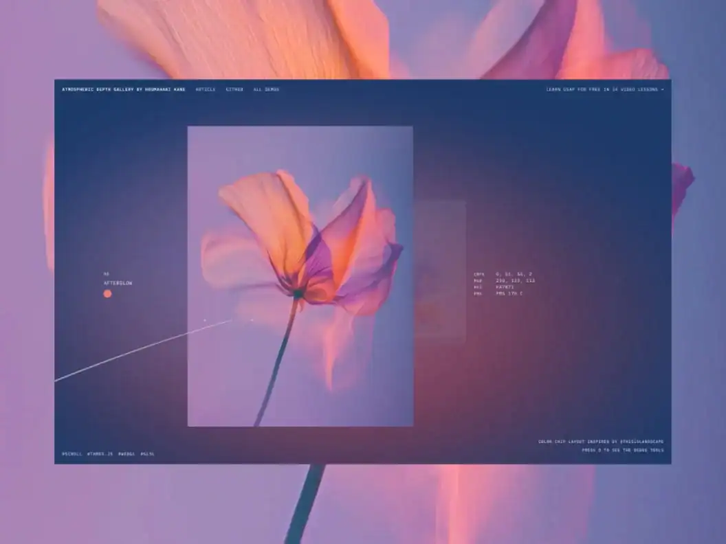 Build a Scroll-Synced 3D Gallery with Three.js, Velocity, and Mood-Adaptive Backgrounds