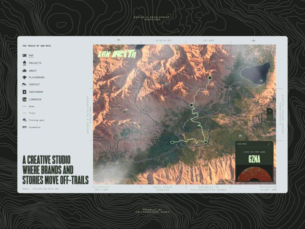 San Rita's Topographic Web Design Maps Project Terrain, Creates Clear Strategic Paths