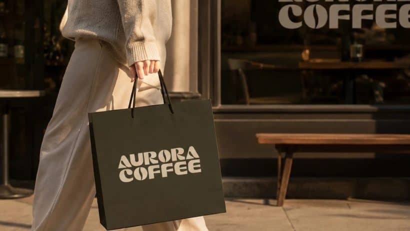 Aurora Coffee Packaging, Signature visual identity and luxury design by Pial Biswas