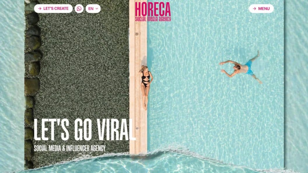 Building Horeca, advanced Webflow motion design with zero performance hit