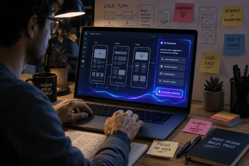 My AI-Powered UI/UX Workflow, How I Keep Creative Control