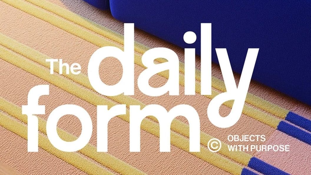 Rotating color system, design-led method for dynamic brand identity, The Daily Form