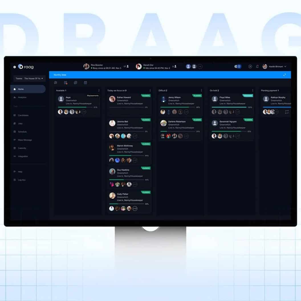 SaaS Dashboard UI/UX that Drives Productivity, Clean Design for Faster Workflows