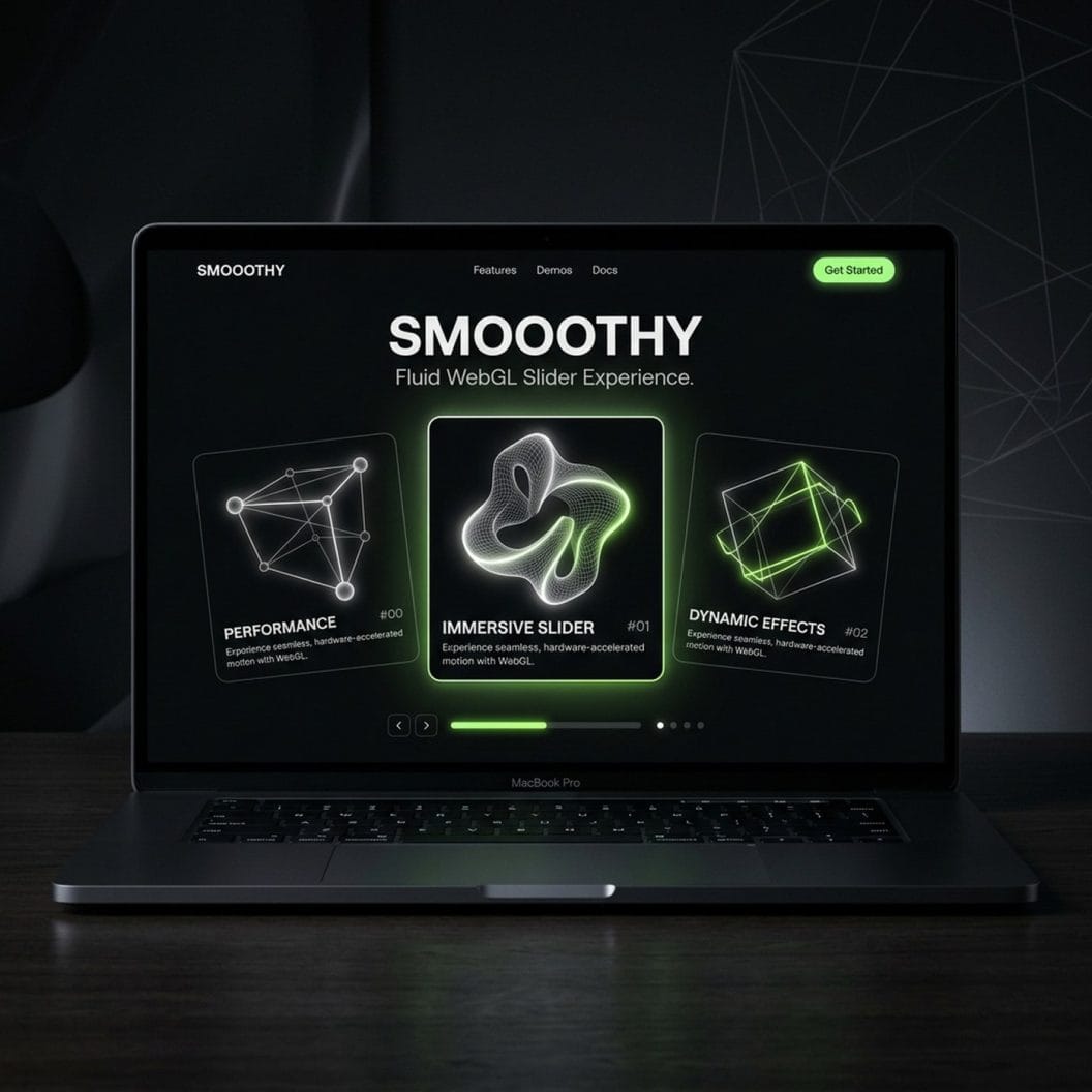 Smooothy Slider Library, Federico Valla's ultra-smooth, customizable slider for designers