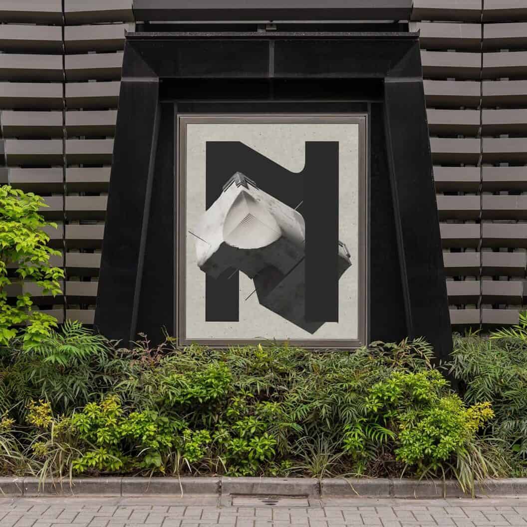 Brutalist Visual Identity, Elevating Neckel's Technical Design into a Distinct Brand Language