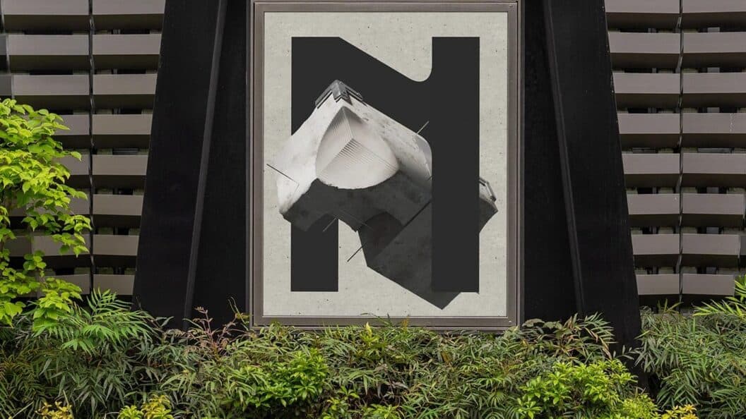 Brutalist Visual Identity, Elevating Neckel's Technical Design into a Distinct Brand Language