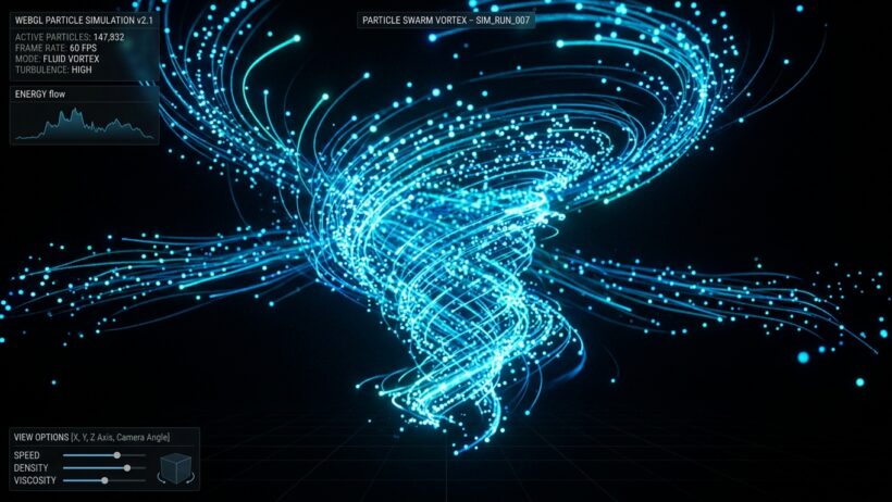 Casberry India Launches Generative Particle Simulator, Create Stunning Real Time Effects