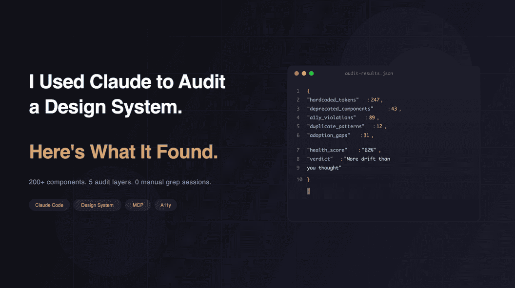 Claude-Powered Design System Audit, Eliminate UI Debt and Future-Proof Patterns