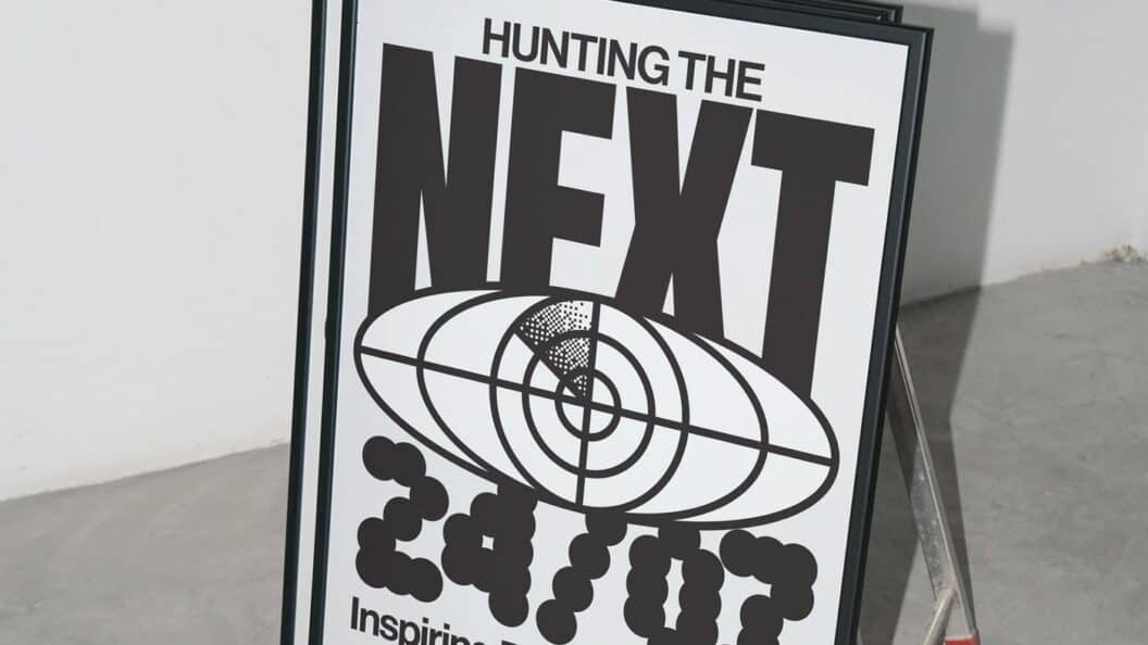 Graphic Hunters motion branding, bold animated identity showcase by Monga Design