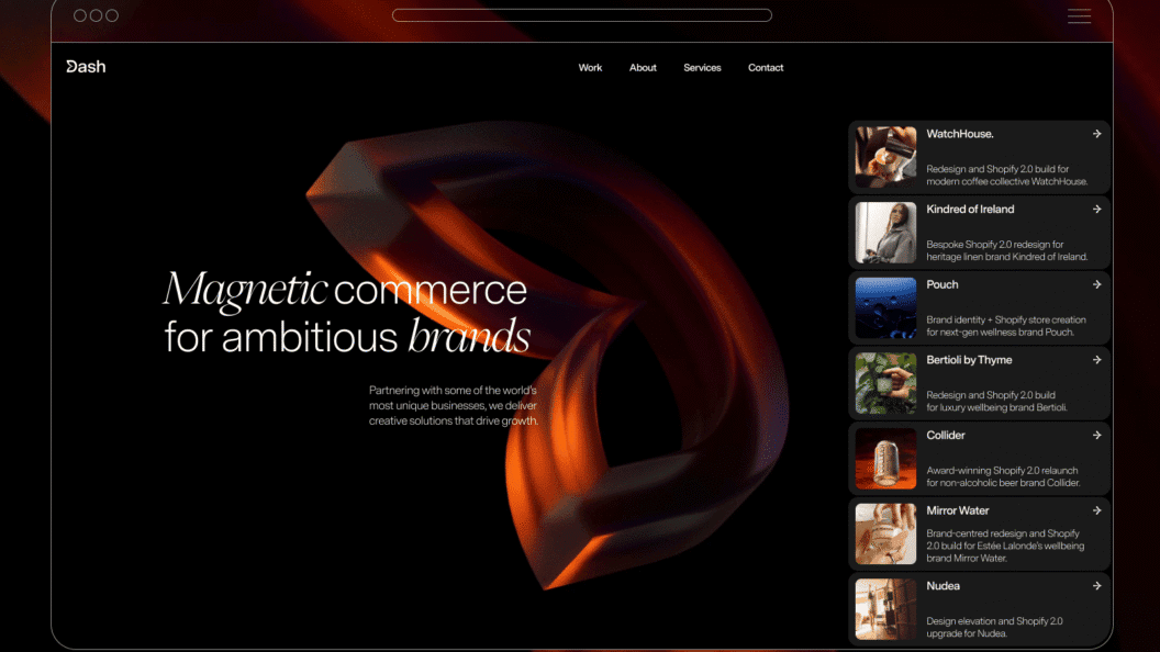 Magnetic Commerce, Dash Creative's Website Playbook for Conversion and Brand Lift