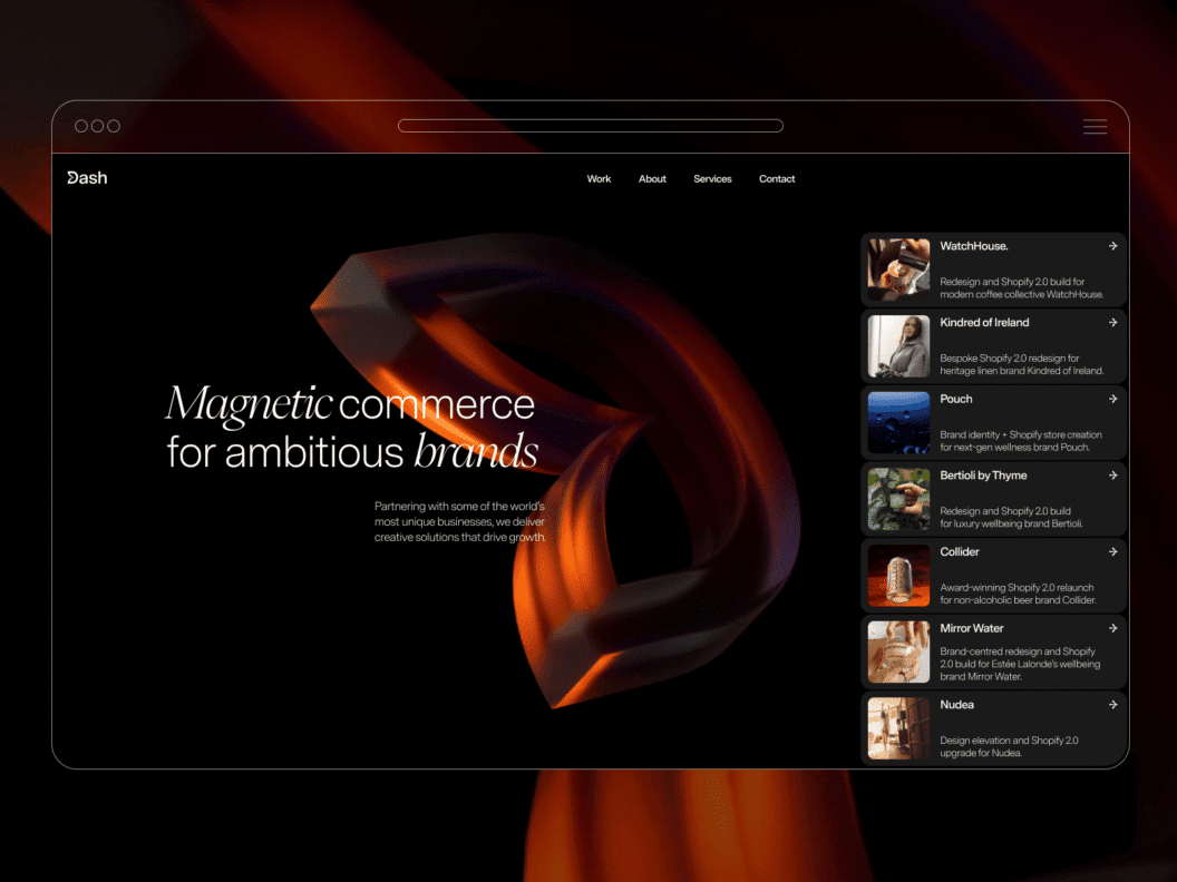 Magnetic Commerce, Dash Creative's Website Playbook for Conversion and Brand Lift