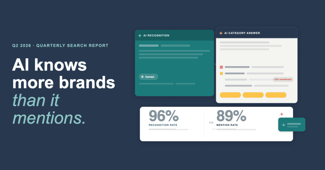Study Finds AI Recognizes 96% of Brands, But Rarely Credits or Mentions Them