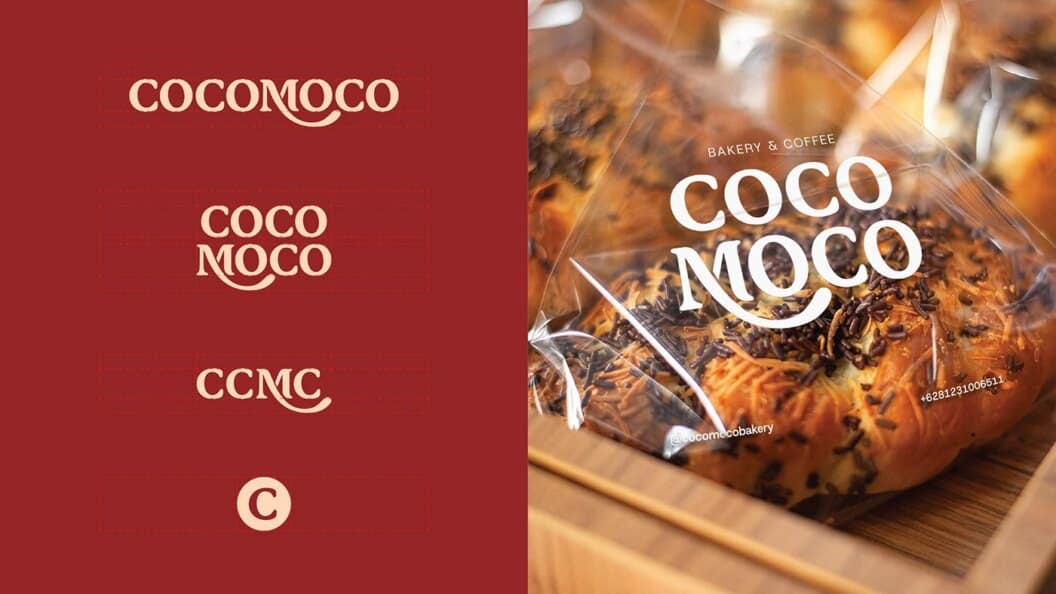 Tactile Bakery Brand System for Cocomoco, Sensory Identity That Makes Pastries Irresistible