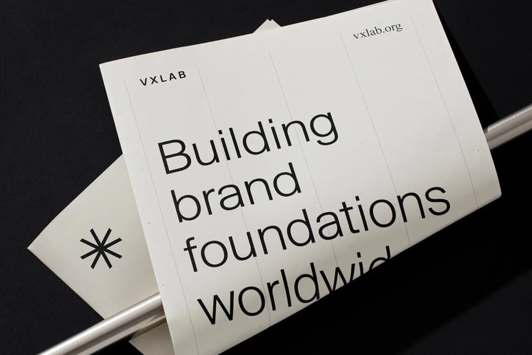 VXLAB Minimalist Brand Identity, Streamlined Design for an Architectural Studio