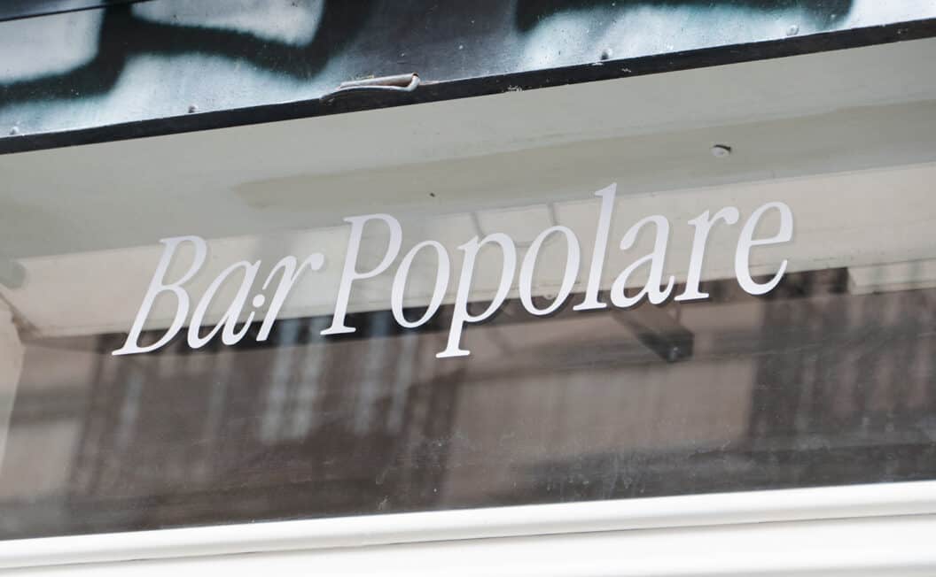 Bar Popolare Visual Identity Case Study, Branding by Leonardo Maltese