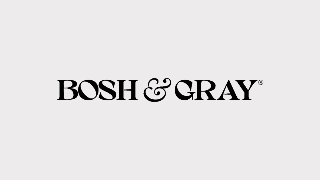 Bosh & Gray Brand Identity, Complete Visual System for Distinct, Lasting Recognition