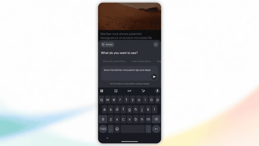 Google personalizes Search, Discover, News, serving content tuned to your interests