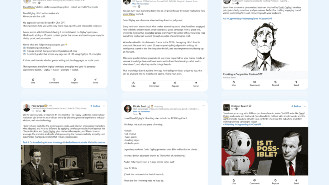 I trained Claude to write like David Ogilvy, here’s how the AI fared with one iconic ad