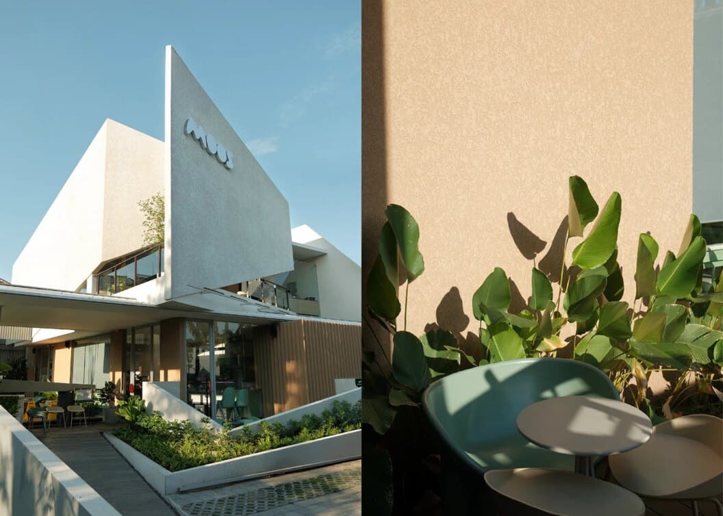 Moos Architecture Cafe, Minimalist Spatial Branding That Amplifies Atmosphere and Brand