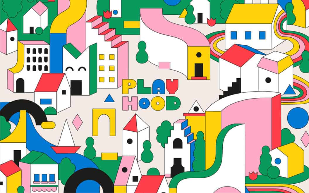 PLAYHOOD, Playful Spatial Branding That Turns Places Into Immersive Brand Experiences