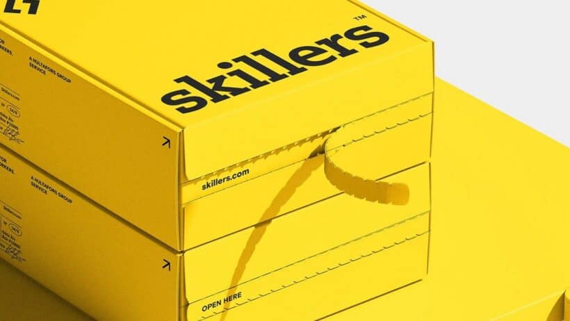 Skillers Brand Identity Reinvented, Bold Logo & Visual System Case Study by VISEE Design