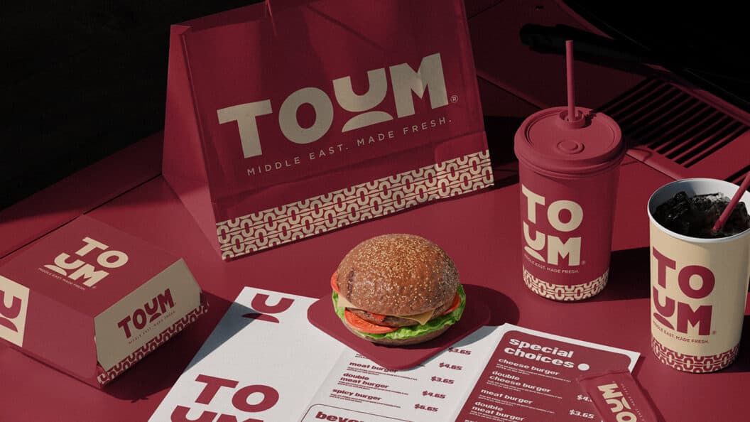 TOUM Packaging Strategy, Shelf-Ready Design to Boost Middle Eastern Street Food Appeal
