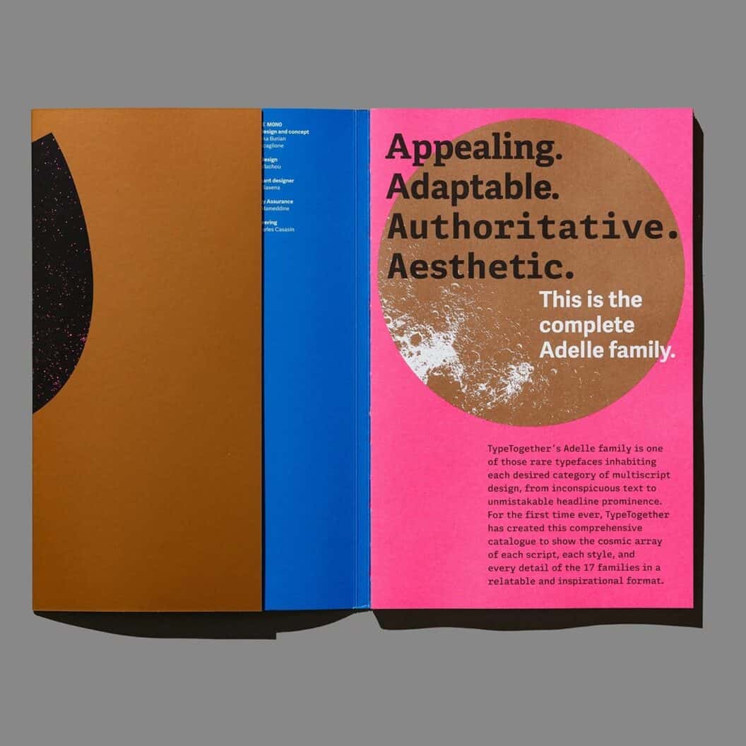 Tereza Bettinardi's Adelle Constellation, A Bold Take on Typeface Design