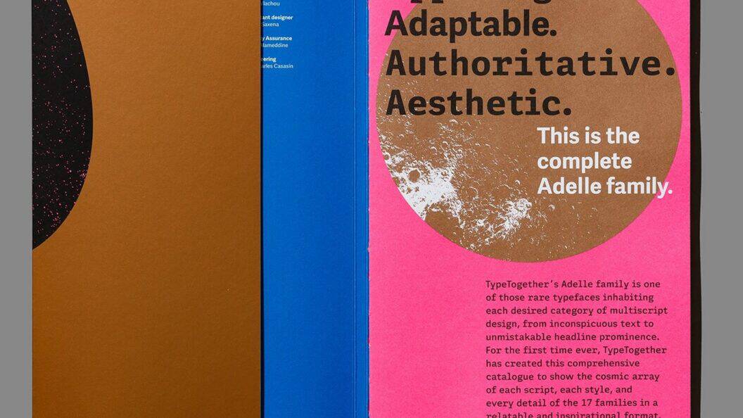 Tereza Bettinardi's Adelle Constellation, A Bold Take on Typeface Design