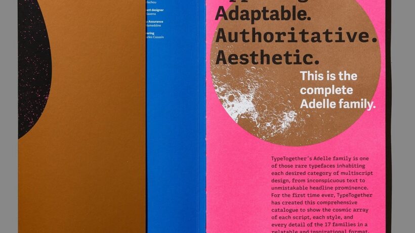 Tereza Bettinardi's Adelle Constellation, A Bold Take on Typeface Design