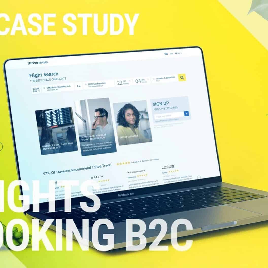 Thrive Travel Platform UI/UX, Strategic Interface Design & Case Study by Roman Yashchenko
