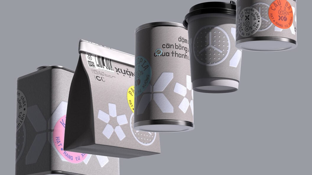 Ton Bui Reimagines Xuong Caphe, Bold Rustic Industrial Branding to Boost Local Appeal