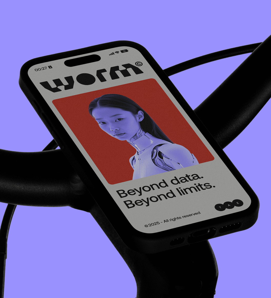 WORM Brand Identity Reimagined, Jonas Bombardelli's Strategic Visual System