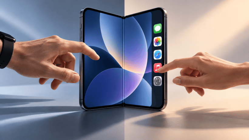 Apple's Foldable iPhone Favors Right-Handed Use, Lefties Face Real Friction