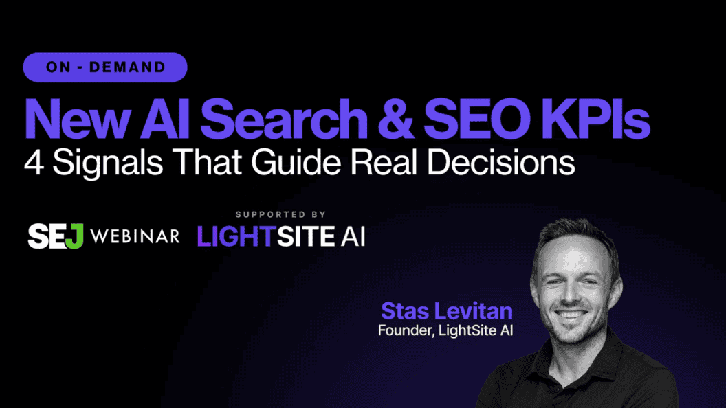Expert Playbook, 4 Actionable AI Search KPIs That Drive Real Decisions, Webinar